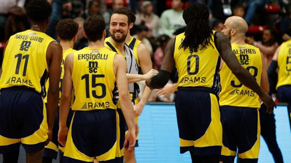 Basketbol Türkiye Kupası Fenerbahçe’nin