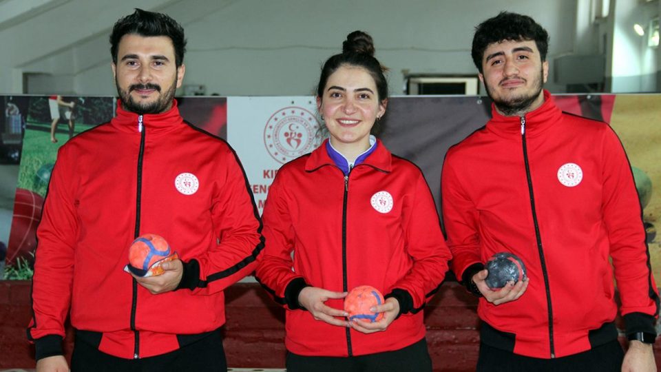 Kırıkkaleli milli bocceciler yeni madalyalar için ter döküyor